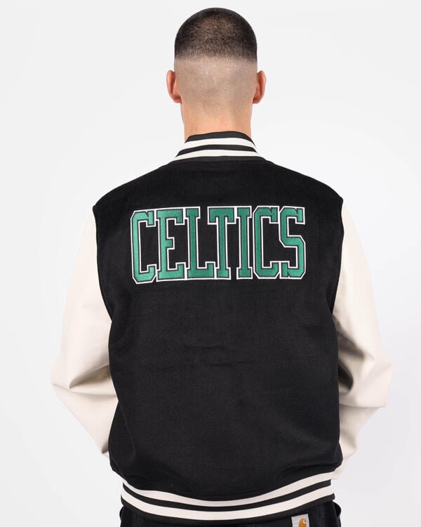 Boston celtics outlet varsity jacket